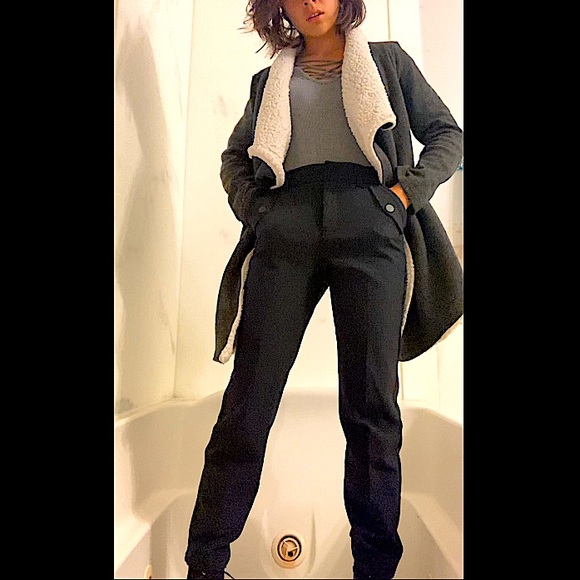 Hem & Thread Open Shirt Jacket/Coat Wool-Lined - Picture 3 of 5